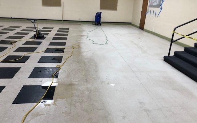 Vinyl Stripping and Waxing Commercial Floor Cleaning Services